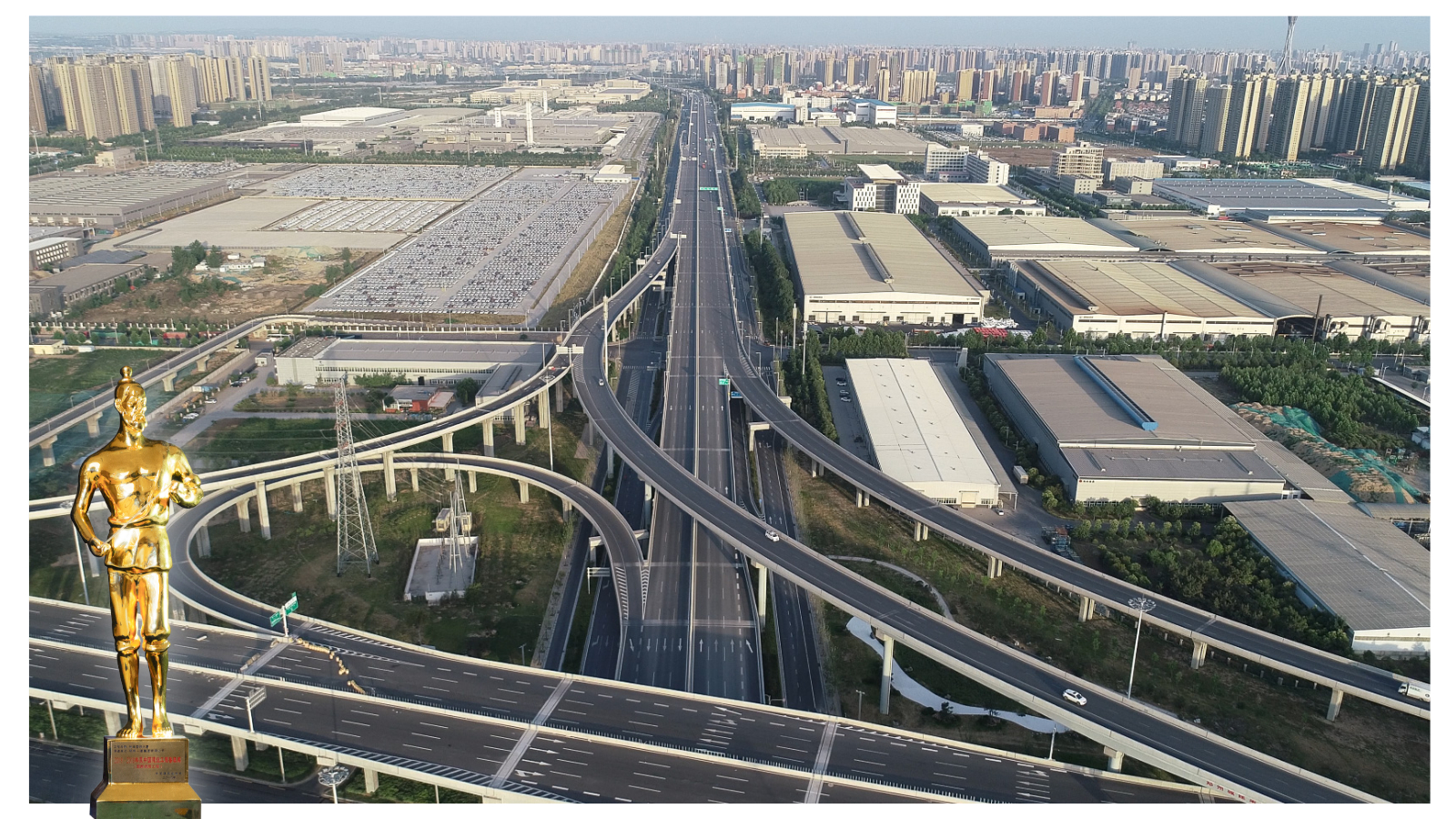【2018-2019年度鲁班奖工程】南三环东延工程，是郑州构建“大井字+环形”快速骨干路网体系的重要组成部分，是全线高架桥城市快速路工程。